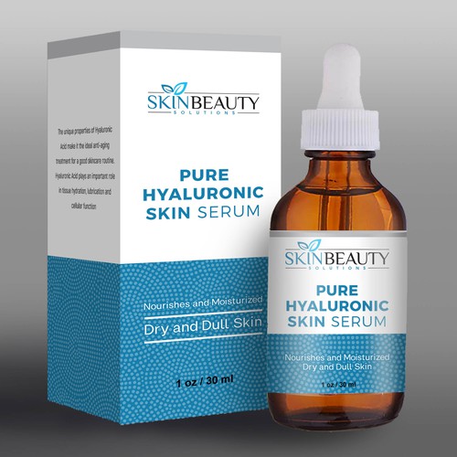 Easy Simple LABEL design for Skin Care Serum Design by Nirmana92