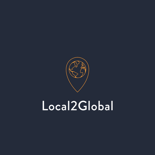 Can you combine a handshake and a globe into a seamless design that is minimal, abstract & trendy? Or, try something new Design von Kiap