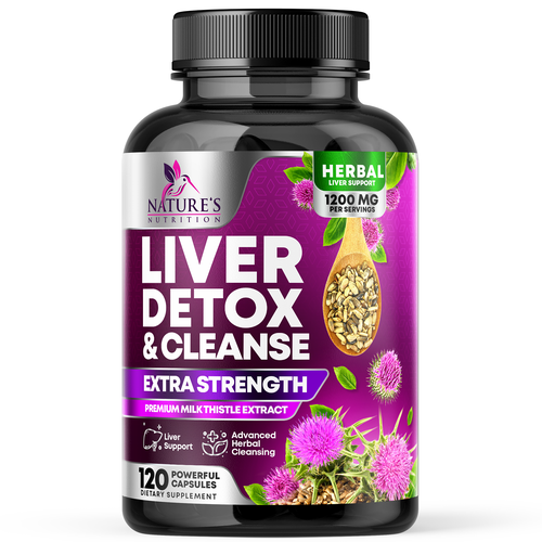 Natural Liver Detox & Cleanse Design Needed for Nature's Nutrition Ontwerp door rembrandtjurin