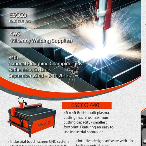 CNC Plasma Leaflet | Postcard, flyer or print contest