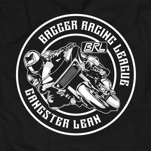 A Bad Ass Tee Shirt Design for a Bad Ass Form of Motorcycle Racing Design by Apex Rabbit