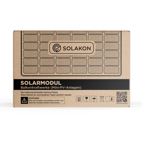 Create a nice Packaging Design for Solar Panels Design by Rajith Shantha