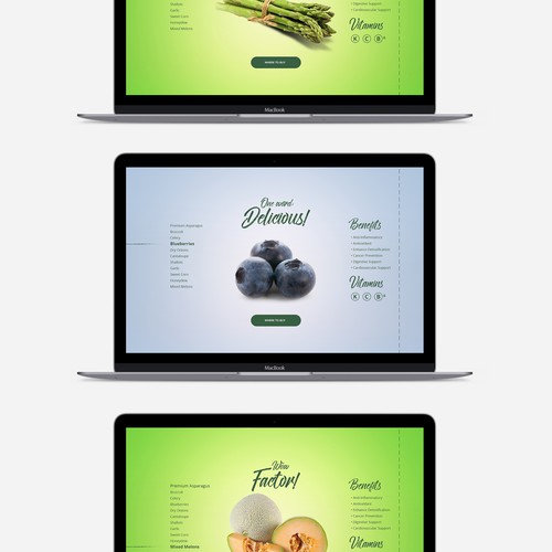 Design One of The Biggest Organic Farm in America Website Design por JPSDesign ✔️