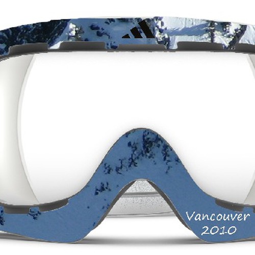 Design adidas goggles for Winter Olympics Design by BettyFord