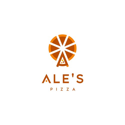 Diseño de Rebrend Ale's pizza (Pizzeria da asporto) de The Last Hero™