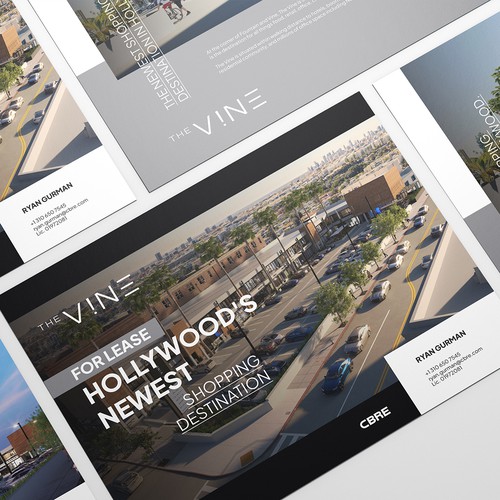 Designs | The V!NE - A High End Retail Leasing Brochure | Brochure contest