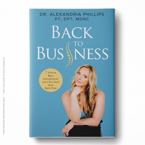 Amazing Book Cover For Successful Physical Therapist Design by Klassic Designs