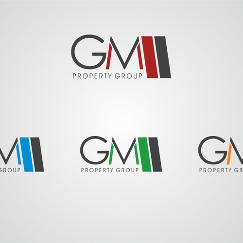 logo for GM Property Group Design by Designdicate™