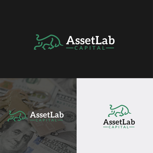 Real Estate and Financial Services Firm Logo and Brand Guide Design por Nocturlicious