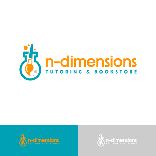 Math/Science Tutoring & Bookstore logo to be used for storefront, abstract & professional Design réalisé par opiq98