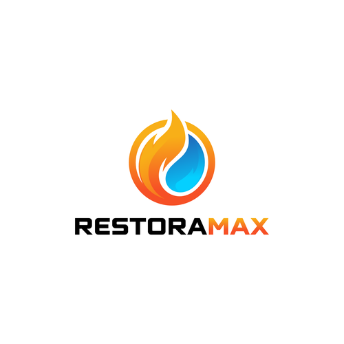 Restoration Company Branding. Design by Aleta21