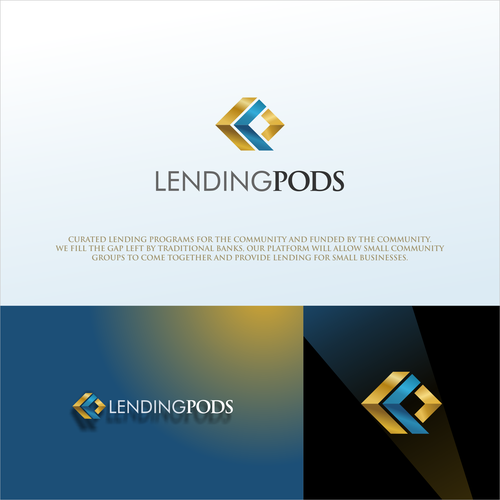 Design a sleek, powerful logo for a disruptive new lending platform Design by Blue Mantis