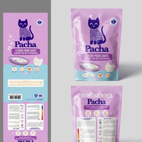 Cat Litter startup Minimalistic packaging - Contest Design von agooshe