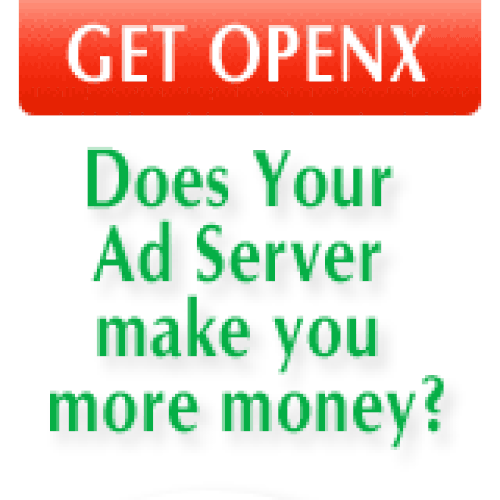 Banner Ad for OpenX Hosted Ad Server Réalisé par Custom Logo Graphic