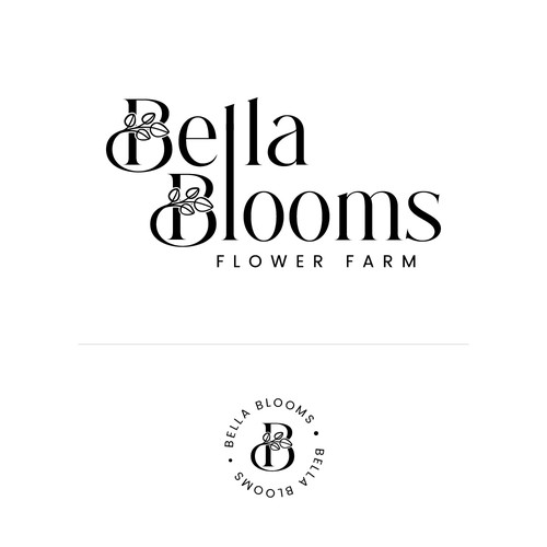 Bella Blooms needs a logo unlike any other flower farm Design by KellieAnnCreative