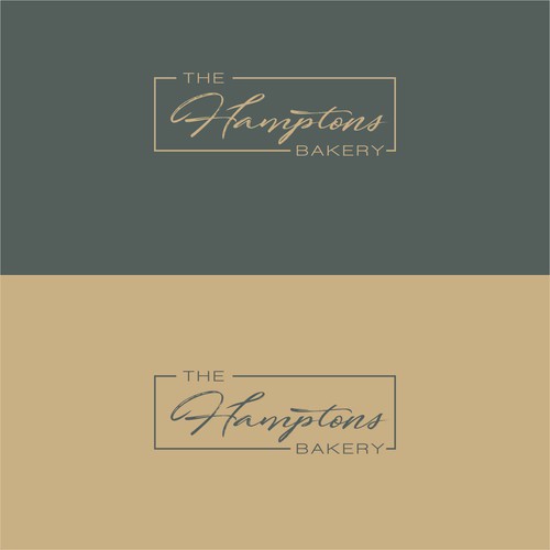 The Hamptons Bakery Logo Design by N A R D I N I . d e s i g n