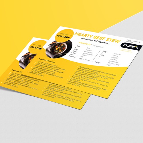 Design Recipe flyer template di ChinYii