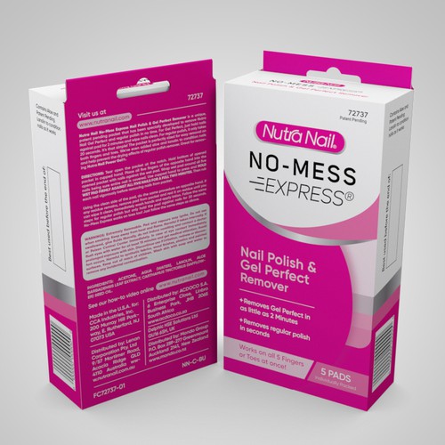 Nutra Nail Gel Remover Design by Pice Wilf