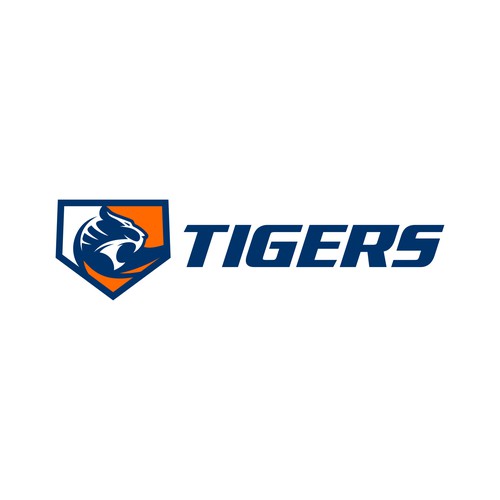 Tigers Baseball Organization Design by Denidon