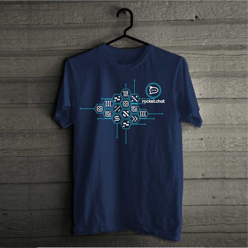 New T-Shirt for Rocket.Chat, The Ultimate Communication Platform! Design von outinside.