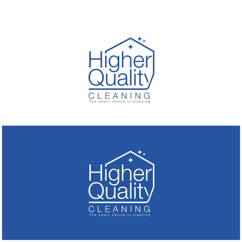 Eye catching logo design for cleaning business Design by sunshine_design