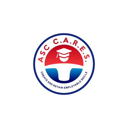 Create a logo for American Safety Council's new ASC C.A.R.E.S. program