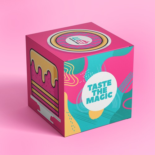 Diseño de The Best Looking Cake Box Ever de rickyports