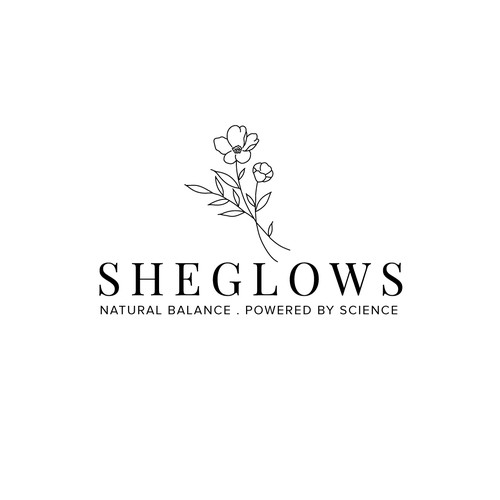 Let's help women glow! Design a beautiful logo for SheGlows Design by QPR