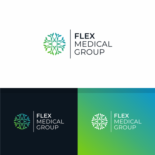 Design sleek and modern logo for an Flex Medical Group Design by DSGNESIA™