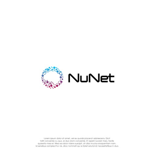 Logo design for NuNet the Primordial Soup for the Emergence of Superintelligence Design by oakbrand™