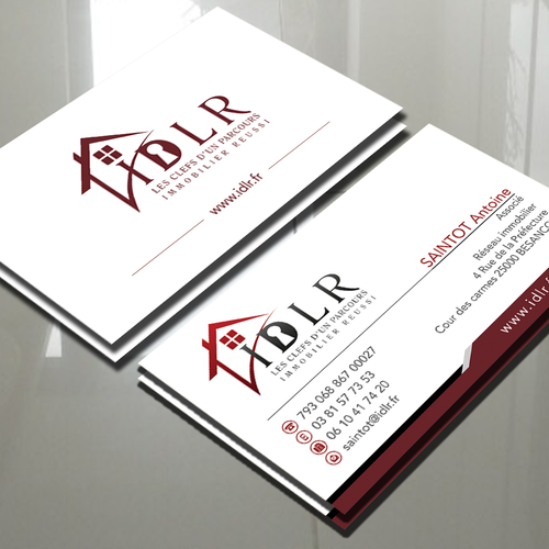 Proposta di design per un contest della categoria Biglietto da visita realizzata da bleubird