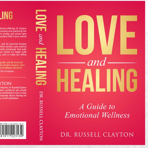 Love and Healing Book Cover Design Design by ryanurz