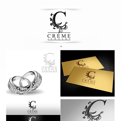 New logo wanted for Créme Jewelry Design por MaZal