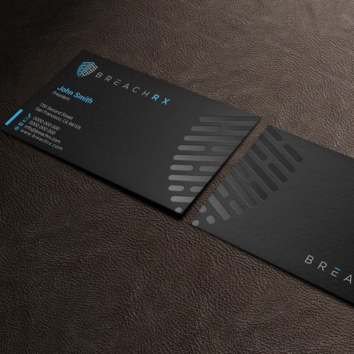 Professional B2B Card for Cyber Security Software Company Design von kaylee CK
