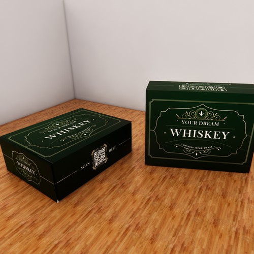 Design my DIY Whiskey Kit Box Design by Galapica