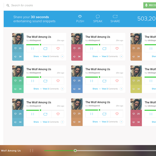 Design the next big Social Media platform for Croak.it! Design von igodzp