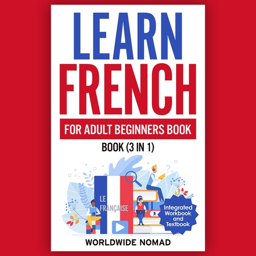 Creative cover for teaching French Design by SafeerAhmed