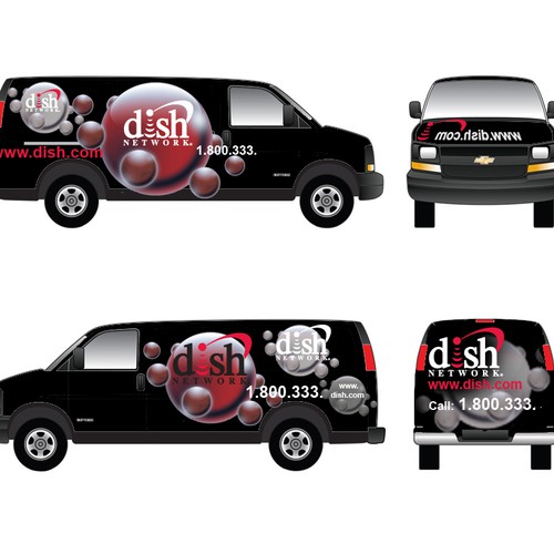 V&S 002 ~ REDESIGN THE DISH NETWORK INSTALLATION FLEET デザイン by Shone