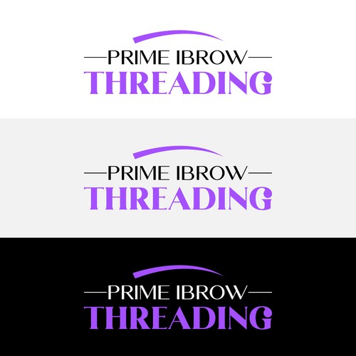 We need Modern, Attractive and Beautiful logo for Eyebrow Threading Salon Design by San Holo