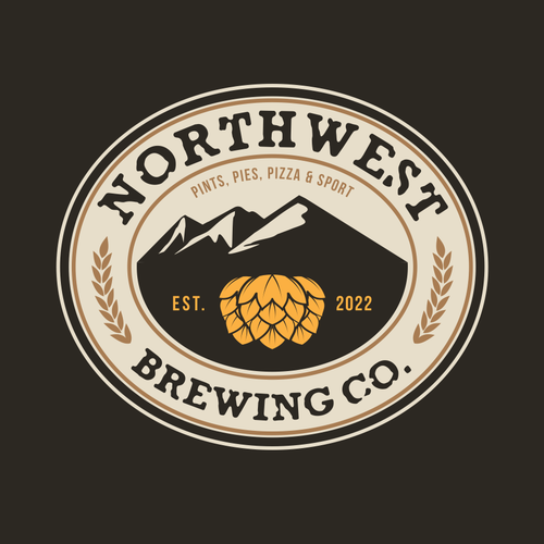 Northwest tap room logo Design by DIX LIX MIX