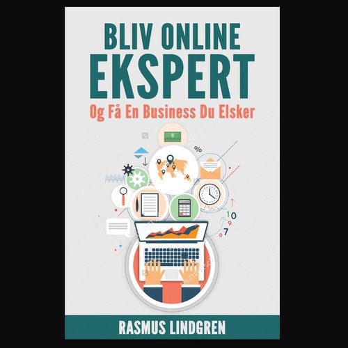 Cover for Danish business book (Danish lessons not included) Design by Retina99