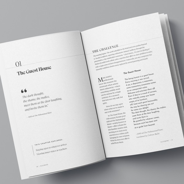 Book interior layout