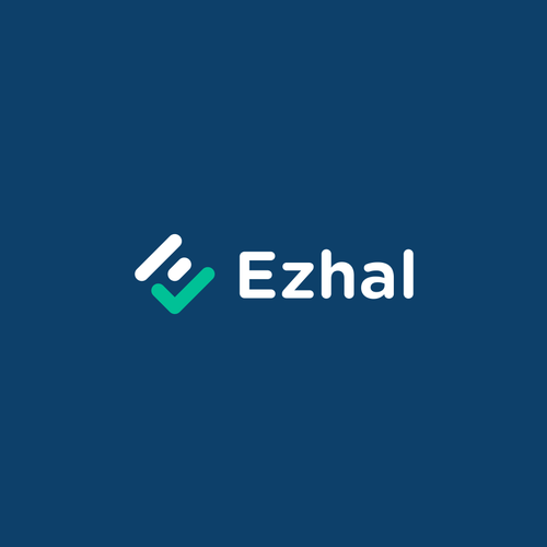 Mobile application logo for "Ezhal" Diseño de klepon*