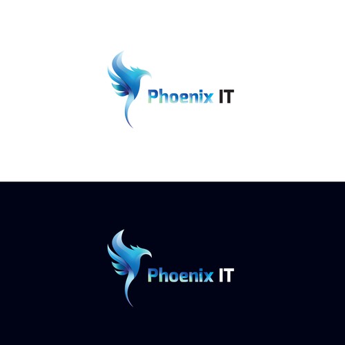 Business logo for consulting company Phoenix IT Réalisé par toyz86