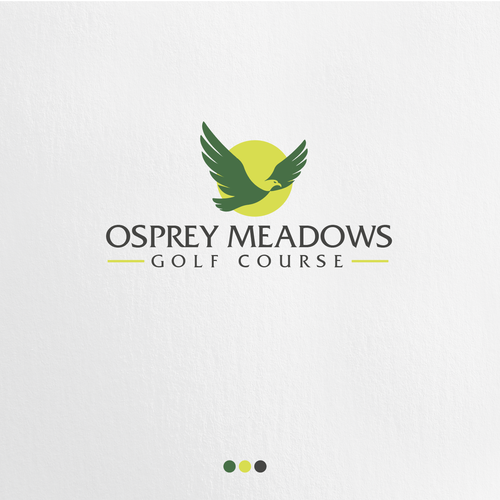 Golf Course Logo - Osprey Meadows Golf Course at Tamarack Design by Design Republik