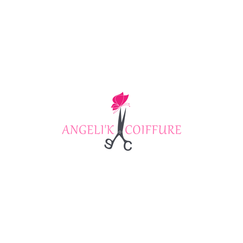 Créez un logo moderne por Angeli'K Coiffure | Logo design contest