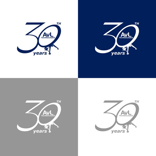 30 Years Logo for a Cool Tech Company Design by eonesh