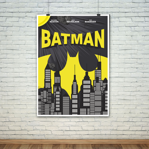 Create your own ‘80s-inspired movie poster! Design von UCILdesigns