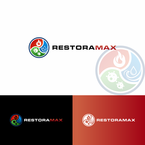 Restoration Company Branding. Design by agusiono