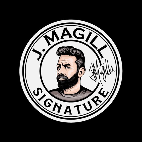 J. Magill Stamp Design réalisé par ARIAL studios